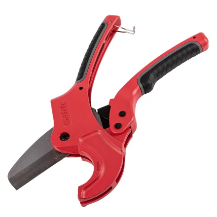 Ножницы для резки изделий из ПВХ, D до 42 мм, лезвие из нерж. стали, автоматич. Matrix 78411 купить в Нягани