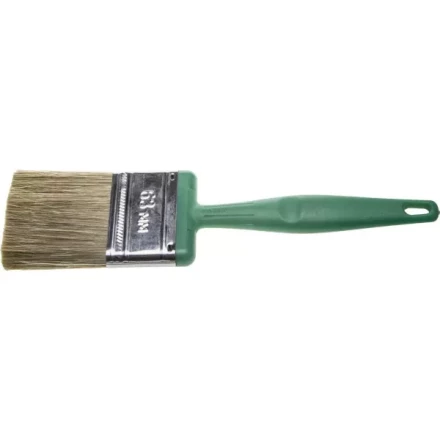 Кисть плоская ЗУБР ЭКСПЕРТ 2в1 БСГ-70 быстросъем голова с переменн углом, тип ЛАЗУРЬ смешанн щетина, пласт ручка, 63мм 4-01070-063 купить в Нягани