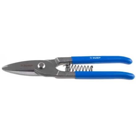 Ножницы по металлу цельнокованые ЗУБР 220мм, прямые, усиленные, твердость HRC 58-61 23012-25_z01 купить в Нягани