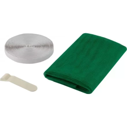 Сетка STAYER "COMFORT" противомоскитная для окна, с крепежной лентой, зеленая, ПЭТ, 1,1 х 1,3м 12482-11-13 купить в Нягани