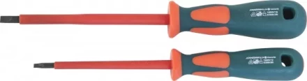 Отвертка шлицевая диэлектрическая SL  175х8,0 мм   DV13S8175  Jonnesway 47474 купить в Нягани