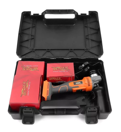 Аккумуляторная угловая шлифовальная машина MESSER DCA1 125мм 2Ач купить в Нягани