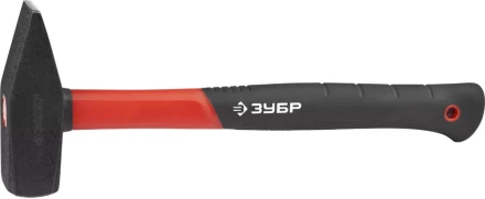 Молоток с фиберглассовой рукояткой, ЗУБР &quot;МАСТЕР&quot; 20020-15, кованый, 1500 г 20020-15 купить в Нягани