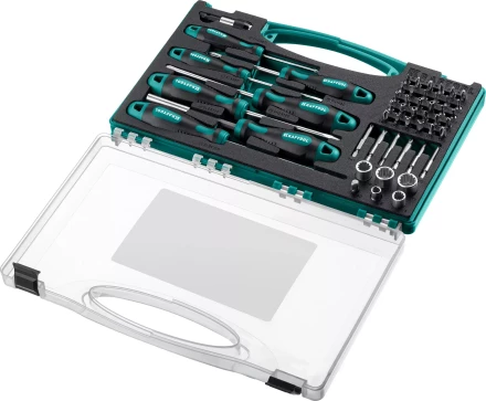 Набор: отвертки X-Drive с кованым хромомолибденованадиевым стержнем SlimFit, ситема насечек NSS, двухкомпонентная рукоятка 25815 купить в Нягани