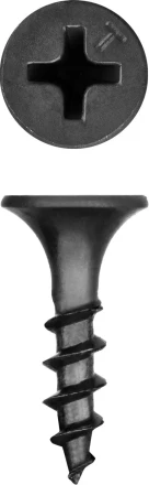 Саморезы СГД гипсокартон-дерево, 16 х 3.5 мм, 15 000 шт, фосфатированные, KRAFTOOL 3005-16 купить в Нягани