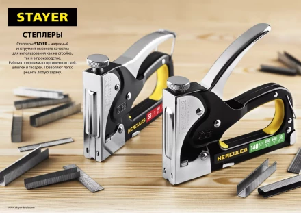 Степлер для скоб &quot;Pro 53&quot; тип 53 (4-14 мм), STAYER Professional 3150_z01 купить в Нягани