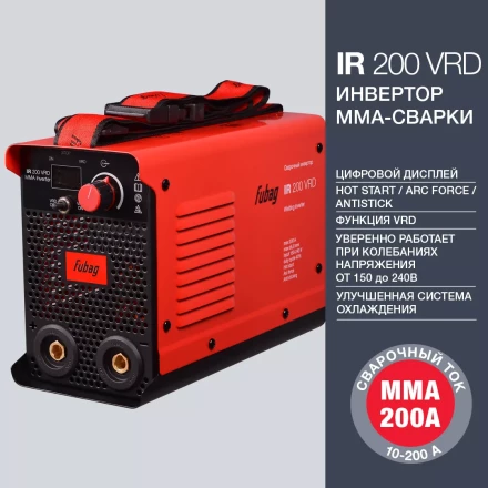 Сварочный инвертор FUBAG IR 200 VRD купить в Нягани