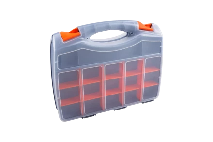 Ящик-органайзер пластиковый двусторонний Кратон 380 мм 2 14 01 016 купить в Нягани