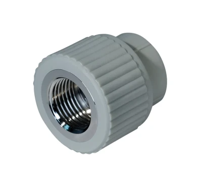 Муфта комб. PP-R ВР 20мм х 1/2 сер.(50/200) 44383