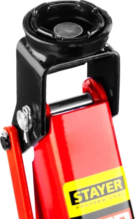Домкрат гидравлический подкатной &quot;RED FORCE&quot;, 2т, 130-350мм, в кейсе, STAYER 43153-2-K 43153-2-K купить в Нягани