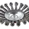 Кордщетка HAMMER тарелка 125мм для УШМ витая сталь (207-113) купить в Нягани
