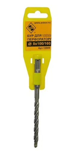 Бур SDS+  ф 8х100/160 усиленный  10/50/200 10909 купить в Нягани