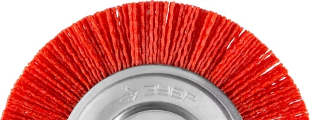 ЗУБР &quot;ПРОФЕССИОНАЛ&quot;. Щетка дисковая для дрели, нейлоновая проволока с абразивным покрытием, 38мм 35161-038_z02 купить в Нягани
