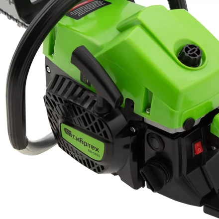 Пила цепная бензиновая БП-4540, 45 см3, шина 40 см, шаг 0.325, паз 1,5 мм, 64 звена Сибртех 95208 купить в Нягани