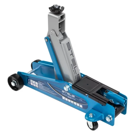 Домкрат гидравлический подкатной, высокий подъем, 3т, SUV, 190-535 мм, в кейсе Stels 51157 купить в Нягани