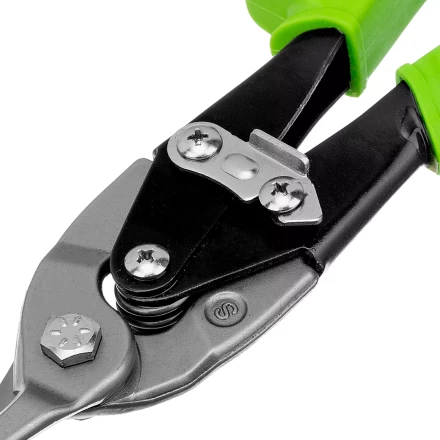 Ножницы по металлу, Сибртех 250 мм, прямой рез, сталь С55, двухкомпонентные рукоятки, 78336 купить в Нягани