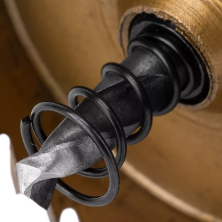 Коронка по металлу HSS, 53 мм, нитридтитановое покрытие Denzel 724117 купить в Нягани