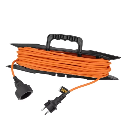 Удлинитель-шнур силовой Denzel Garden Series, б/з, ПВС, 20м, 1 розетка, 2 x 1 мм, 3 м 37402 купить в Нягани