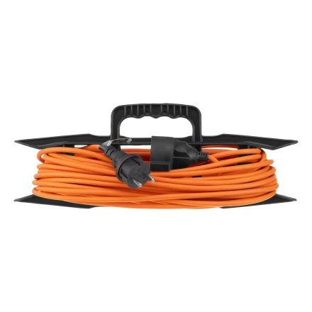 Удлинитель-шнур силовой Denzel Garden Series, б/з, ПВС, 20м, 1 розетка, 2 x 1 мм, 3 м 37402 купить в Нягани