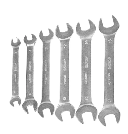 Набор ключей рожковых 6шт чехол Энкор 26067 26067 купить в Нягани