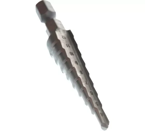 Сверло ступенчатое HSS с прямым желобком, 4-12x65, 1/4" (Makita D-40082) купить в Нягани