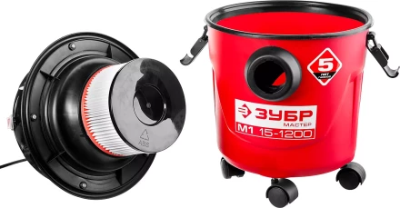 Пылесос хозяйственный М1 ПУ-15-1200 М1 серия МАСТЕР купить в Нягани