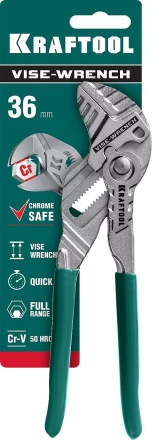 Клещи переставные-гаечный ключ 22063 купить в Нягани