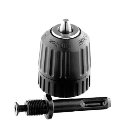 Патрон для дрели БЗП 1-10 мм 1/2 адаптер SDS Plus Сибртех 168087 купить в Нягани