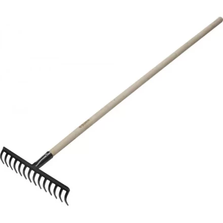 Грабли ЗУБР садовые с черенком, 14 прямых зубцов 4-39583-14 купить в Нягани