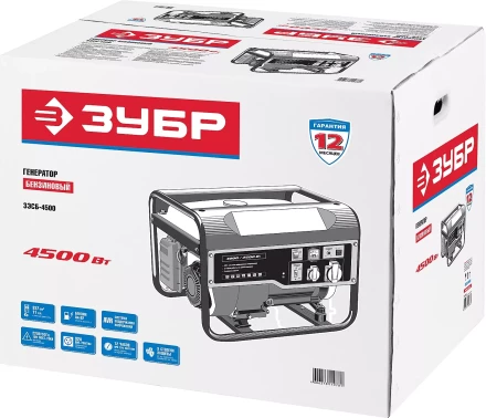 Генератор бензиновый ЗЭСБ-4500 серия МАСТЕР купить в Нягани