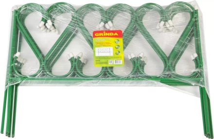 Забор декоративный GRINDA &quot;РЕНЕССАНС&quot;, металлический, 50x345см 422263 купить в Нягани