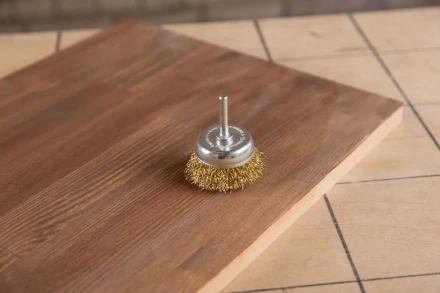 Кордщетка HAMMER чаша 50мм для дрели гофрированная латунированная сталь (207-201) купить в Нягани