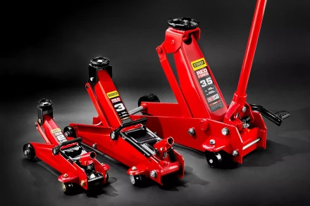 Домкрат гидравлический подкатной &quot;RED FORCE&quot;, 2т, 125-320мм, STAYER 43152-2 43152-2 купить в Нягани