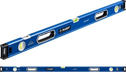 ЗУБР ЭКСПЕРТ, 1500 мм, с зеркальным глазком, уровень с усиленным профилем, Профессионал (34570-150) купить в Нягани