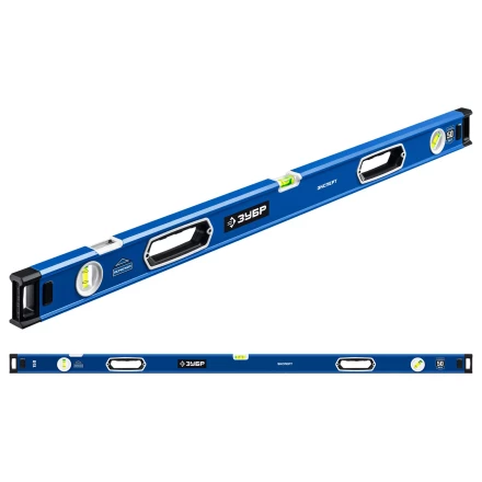 ЗУБР ЭКСПЕРТ, 1500 мм, с зеркальным глазком, уровень с усиленным профилем, Профессионал (34570-150) купить в Нягани