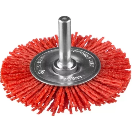 ЗУБР &quot;ПРОФЕССИОНАЛ&quot;. Щетка дисковая для дрели, нейлоновая проволока с абразивным покрытием, 63мм 35161-063_z02 купить в Нягани