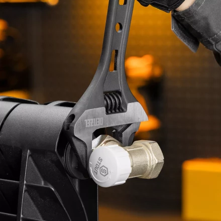 Ключ разводной Denzel 15750, 300 мм, CrV, кованый купить в Нягани