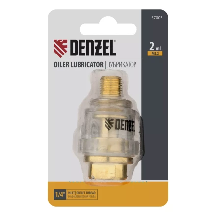 Лубрикатор ML2, 10 бар, 1/4" Denzel 57003 купить в Нягани