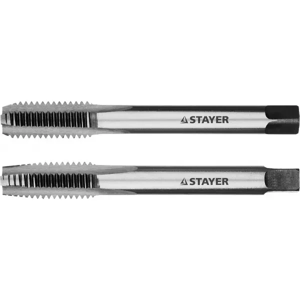 Комплект метчиков STAYER "MASTER", сталь 9ХС, М10х1,5, 2 шт 28025-10-1.5-H2 купить в Нягани