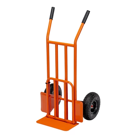 Тележка ручная 2-х колесная Сибртех 69301, облегченная, г/п 150кг, откидная платформа 430х355мм купить в Нягани