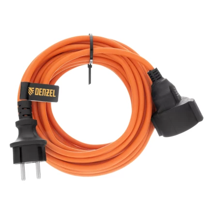 Удлинитель-шнур силовой Denzel Garden Series, б/з, ПВС, 10м, 1 розетка, 2 x 1,5 мм, 3 м 37403 купить в Нягани