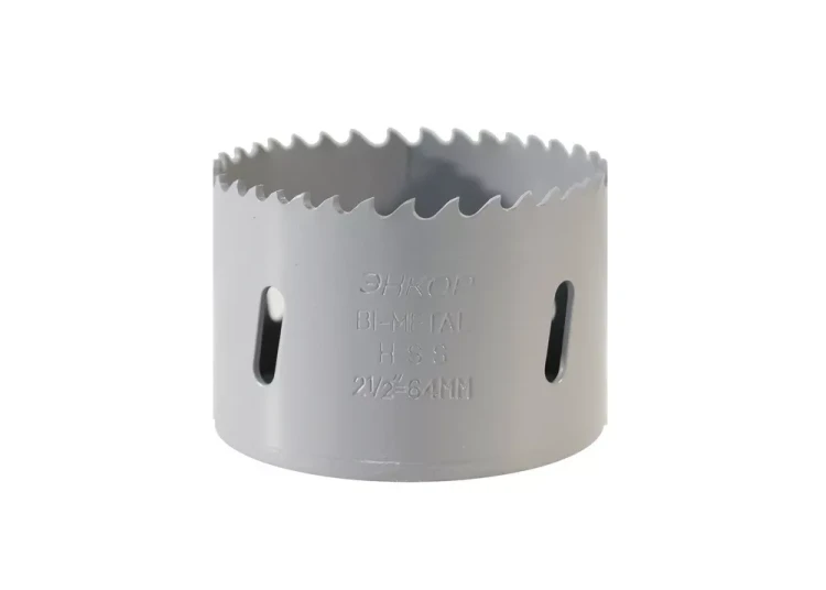 Коронка Bi-Metal Ф64 мм М3 Энкор 24164 купить в Нягани