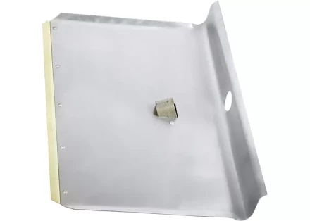 Лопата тротуарная 600х400 1,5 мм без черенка алюминиевая металлическая окантовка СИБРТЕХ 61541 купить в Нягани