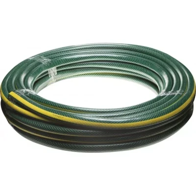 Шланг GRINDA "STANDARD" поливочный, 10 атм., армированный, 3-х слойный, 1"х25м 429000-1-25