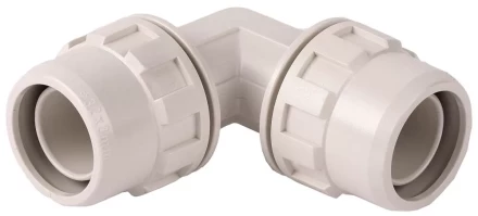 Соединитель ЗУБР &quot;ШиреФит&quot; угловой 90° &quot;штуцер с гайкой - штуцер с гайкой&quot;, 20мм 51492-20 купить в Нягани