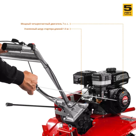 Мотоблок бензиновый с понижающей передачей МТБ-400 серия МАСТЕР купить в Нягани