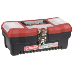 Ящик ЗУБР "МАСТЕР" пластмассовый для инструмента, 33x17,8x15см, 13" 38321_z01