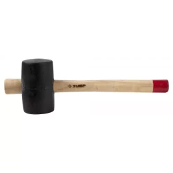 Киянка ЗУБР "МАСТЕР" резиновая с деревянной ручкой, 0,34кг 2050-55_z01