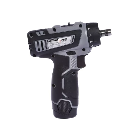 Аккумуляторная дрель-шуруповерт со съемным патроном ИНТЕРСКОЛ ДА-12ЭР-02 КОМБИ Li-ion (2 х 1,5Ач) купить в Нягани