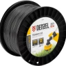 Леска для триммера двухкомпонентная квадрат, 2,0мм х 251м, на DIN катушке EXTRA CORD// Denzel 96844 купить в Нягани